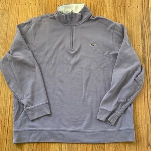 Purple Vineyard Vines quarter zip